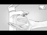 Hansgrohe Vernis Blend Single Lever Basin Mixer 100 Coolstart with Pop-up Waste Set - Matt Black - 71585670