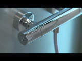 Hansgrohe Ecostat Thermostatic Shower Mixer 1001 CL For Exposed Installation - Chrome - 13211000