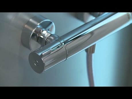 Hansgrohe Ecostat Thermostatic Shower Mixer 1001 CL For Exposed Installation - Chrome - 13211000