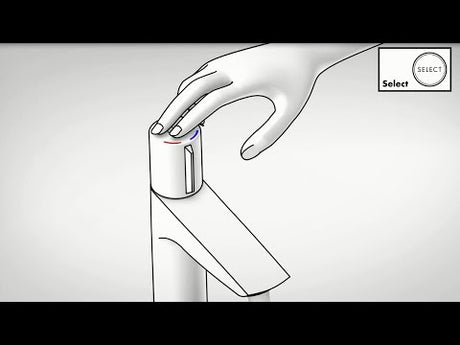 Hansgrohe Talis Select E Basin Mixer 240 With Pop-up Waste - Chrome - 71752000