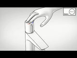 Hansgrohe Talis Select E Basin Mixer 110 With Pop-up Waste - Chrome - 71750000