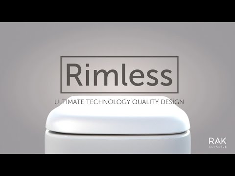 Rak Resort Rimless Wall Hung Toilet Pan With Hidden Fixations - White - RSTWHPAN-HF