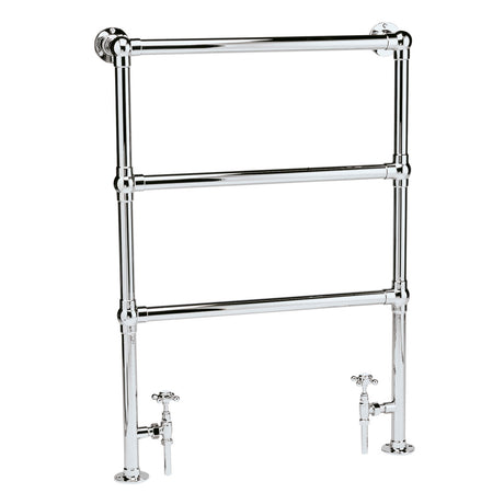 Launde Abbey Countess Traditional Radiator 966 x 676mm - Chrome