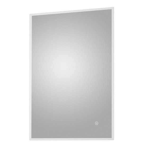 Hudson Reed Ambient Touch Sensor Bathroom Mirror with 25W Bulb 700mm High x 500mm Wide - Chrome - LQ602