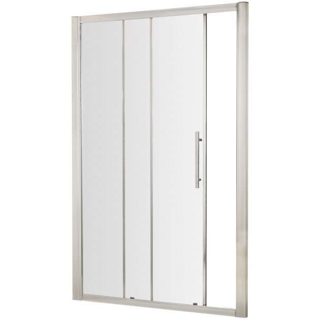 Hudson Reed Apex 8mm Glass Sliding Shower Door 1000mm Wide - Polished 