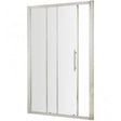 Hudson Reed Apex 8mm Glass Sliding Shower Door 1100mm Wide - Polished 