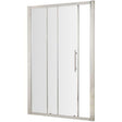Hudson Reed Apex 8mm Glass Sliding Shower Door 1400mm Wide - Polished 