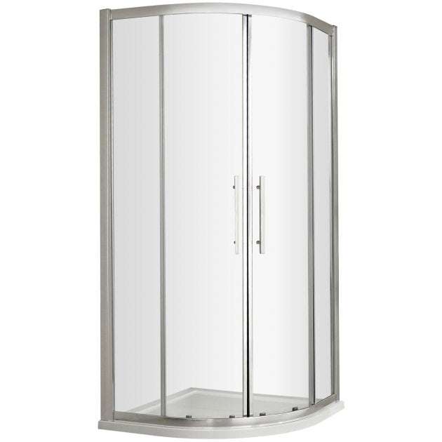 Hudson Reed Apex 8mm Glass Quadrant Shower Enclosure 800mm x 800mm - P