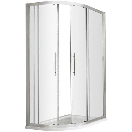 Hudson Reed Apex 8mm Glass Offset Quadrant Shower Enclosure 1200mm x 8