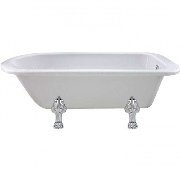 Hudson Reed Berkshire Freestanding Bath with Pride Leg Set 1700mm x 75