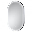 Hudson Reed Columba Framed Bathroom Mirror with Touch Sensor - Polished Chrome - LQ763 - TAP 'N' SHOWER