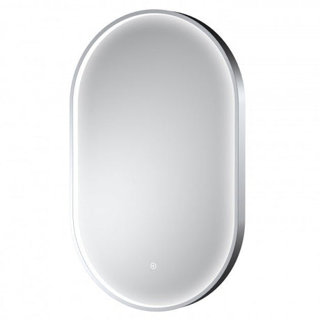 Hudson Reed Columba Framed Bathroom Mirror with Touch Sensor - Polished Chrome - LQ763 - TAP 'N' SHOWER