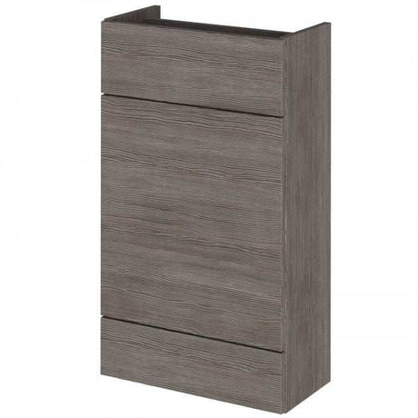 Hudson Reed Fusion Modern Compact WC Unit 500mm Wide - Brown Grey Avola - OFF545