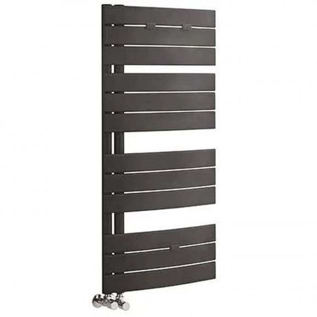 Hudson Reed Elgin Central Heating Designer Heated Towel Rail 1080mm High x 550mm Wide - Anthracite - HLA36