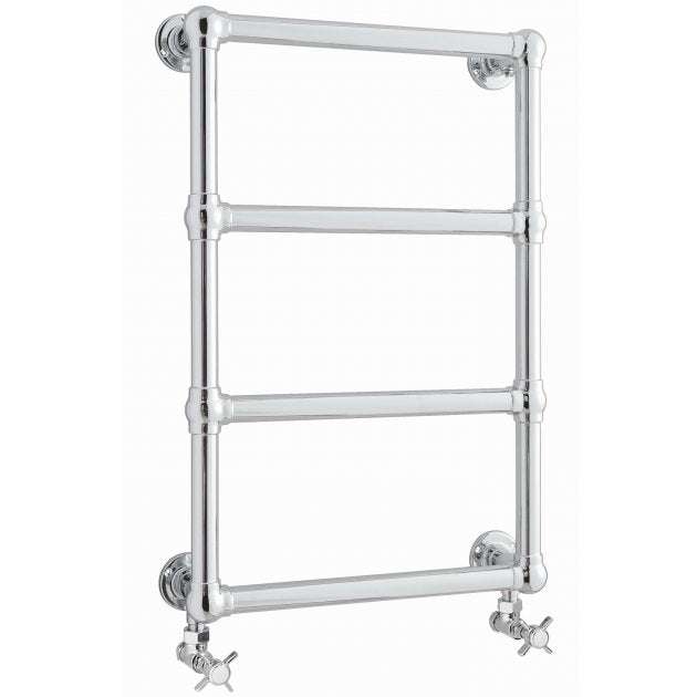 Hudson Reed Epsom 750mm Height x 500mm Wide Heated Towel Rail - Chrome
