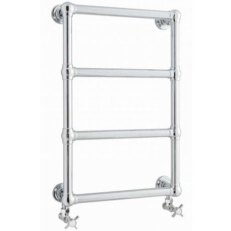 Hudson Reed Epsom 750mm Height x 500mm Wide Heated Towel Rail - Chrome