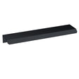 Hudson Reed Finger Pull Furniture Handle 150mm - Matt Black - H224