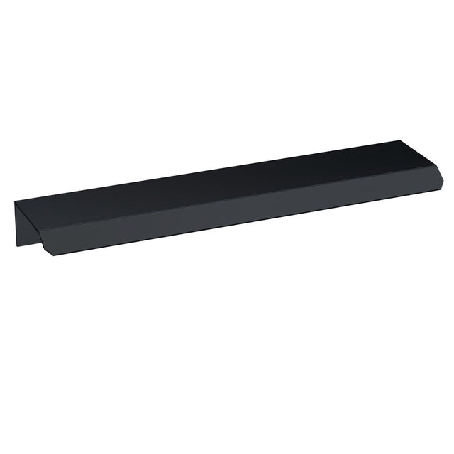 Hudson Reed Finger Pull Furniture Handle 150mm - Matt Black - H224
