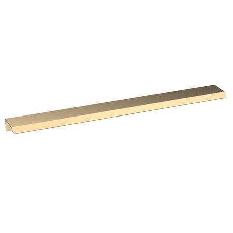 Hudson Reed Finger Pull Furniture Handle 300mm - Brushed Brass - H325 - TAP 'N' SHOWER