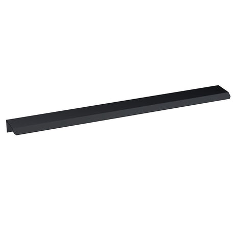 Hudson Reed Finger Pull Furniture Handle 300mm - Matt Black - H225