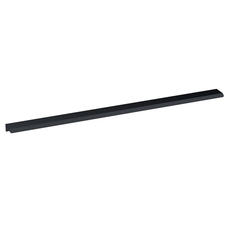 Hudson Reed Finger Pull Furniture Handle 500mm - Matt Black - H226
