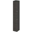 Hudson Reed Fusion Modern Tall Tower Unit 300mm Wide - Hacienda Black - OFF662