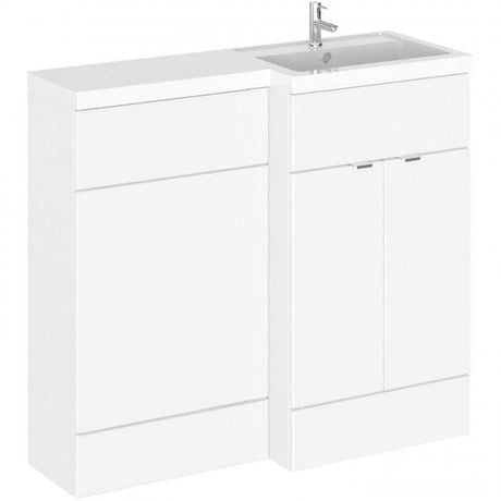 Hudson Reed Fusion Modern RH Combination Unit with 500mm WC Unit 1000m