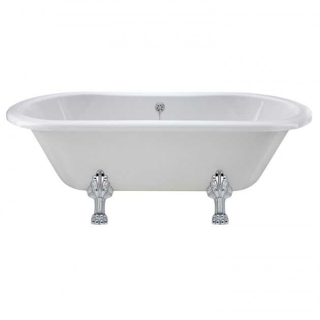 Hudson Reed Freestanding Bath 1500mm x 750mm With Grosvenor Pride Leg 