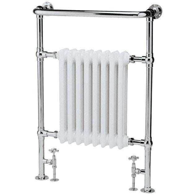Hudson Reed Harrow 965mm High x 673mm Wide Heated Radiator Towel Rail 