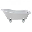 Hudson Reed Kensington Freestanding Slipper Bath with Deacon Leg Set 1
