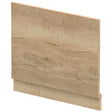 Hudson Reed MFC Straight Bath End Panel and Plinth 560mm High x 700mm Wide - Autumn Oak - MPC1811