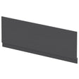 Hudson Reed MFC Straight Bath Front Panel and Plinth 560mm High x 1700mm Wide - Graphite Grey - MPC2205