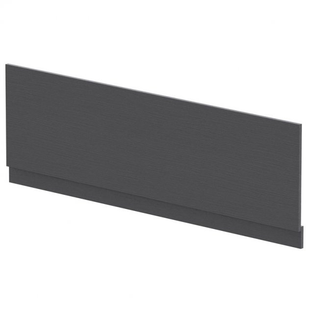 Hudson Reed MFC Straight Bath Front Panel and Plinth 560mm High x 1700mm Wide - Graphite Grey - MPC2205