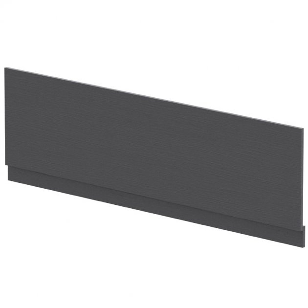 Hudson Reed MFC Straight Bath Front Panel and Plinth 560mm High x 1800mm Wide - Graphite Grey - MPC2207