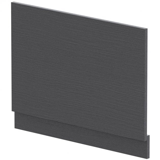 Hudson Reed MFC Straight Bath End Panel and Plinth 560mm High x 750mm Wide - Graphite Grey - MPC2212