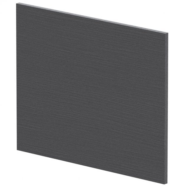 Hudson Reed MFC Shower Bath End Panel 540mm High x 700mm Wide - Graphite Grey - MPC2231