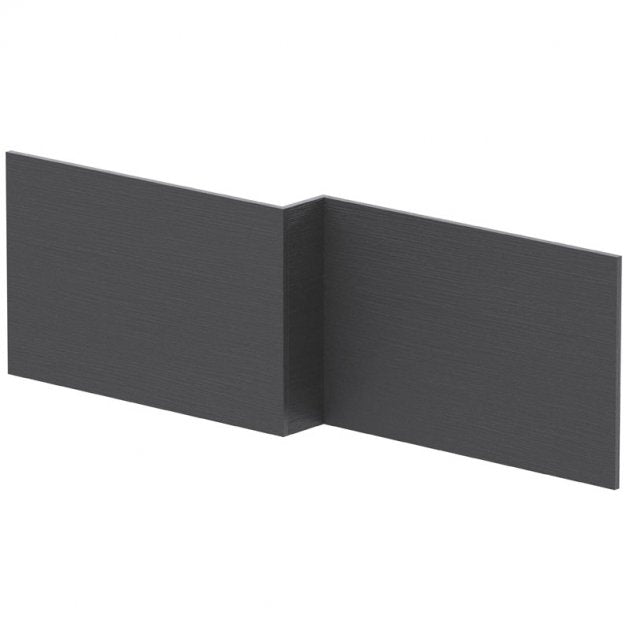 Hudson Reed MFC Shower Bath Front Panel 540mm High x 1700mm Wide - Graphite Grey - MPC2235