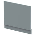 Hudson Reed MFC Straight Bath End Panel and Plinth 560mm High x 700mm Wide - Coastal Grey - MPC2311