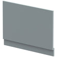 Hudson Reed MFC Straight Bath End Panel and Plinth 560mm High x 800mm Wide - Coastal Grey - MPC2313
