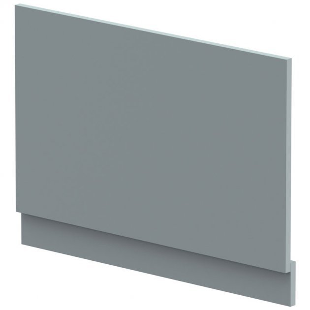 Hudson Reed MFC Straight Bath End Panel and Plinth 560mm High x 800mm Wide - Coastal Grey - MPC2313