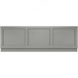Hudson Reed Old London storm grey traditional bath front panel 560mm high by 1695mm wide with MDF construction