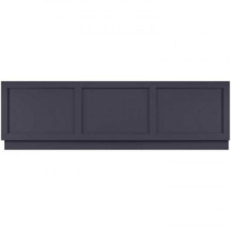 Hudson Reed Old London traditional bath front panel in Twilight Blue with classic paneled design, measuring 560mm high by 1795mm wide.