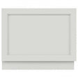Hudson Reed Old London traditional bath end panel in Timeless Sand with 560mm height and 680mm width, durable acrylic construction.