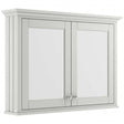 Hudson Reed Old London traditional mirrored bathroom cabinet in timeless sand with 1050mm width and vintage design