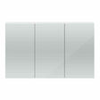 Hudson Reed Quartet Wall Mounted 3 Door Mirrored Cabinet 1350mm Wide -