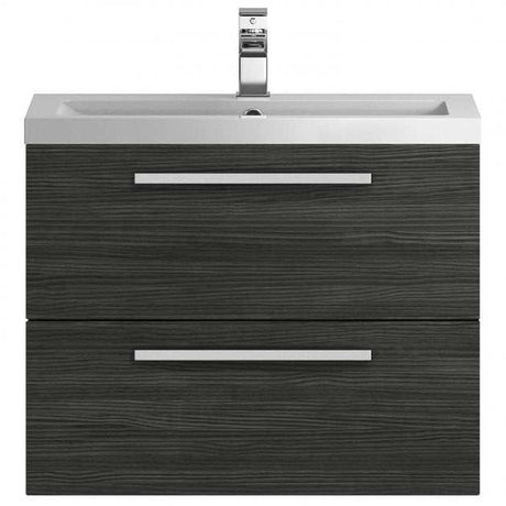 Hudson Reed Quartet Wall Mounted Vanity Unit with Basin 720mm Wide - H