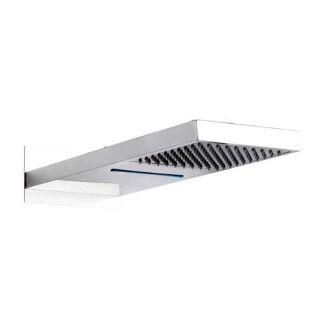 Hudson Reed Waterfall with Rectangular Fixed Shower Head 500mm x 200mm