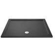 Hudson Reed Flat Top Rectangular Shower Tray 1300mm x 800mm - Slate Grey - TR71028