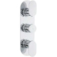 Hudson Reed Reign triple handle round concealed shower valve in chrome finish for modern bathrooms