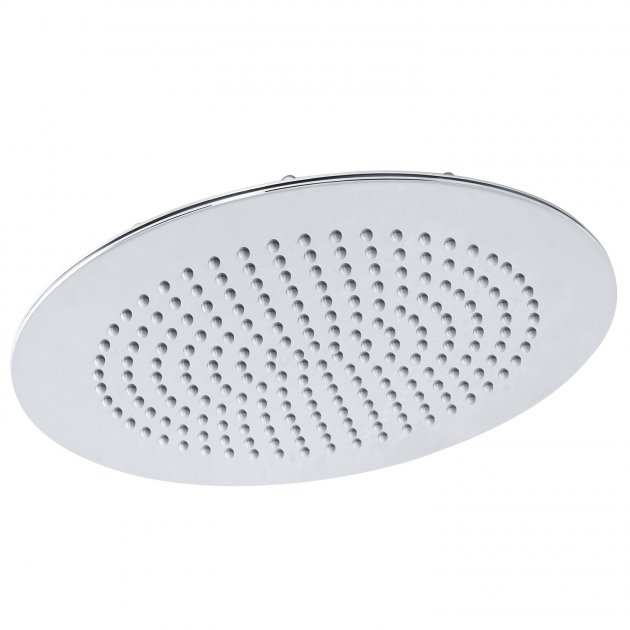 Hudson Reed  300mm Diameter Round Fixed Shower Head- Stainless Steel -